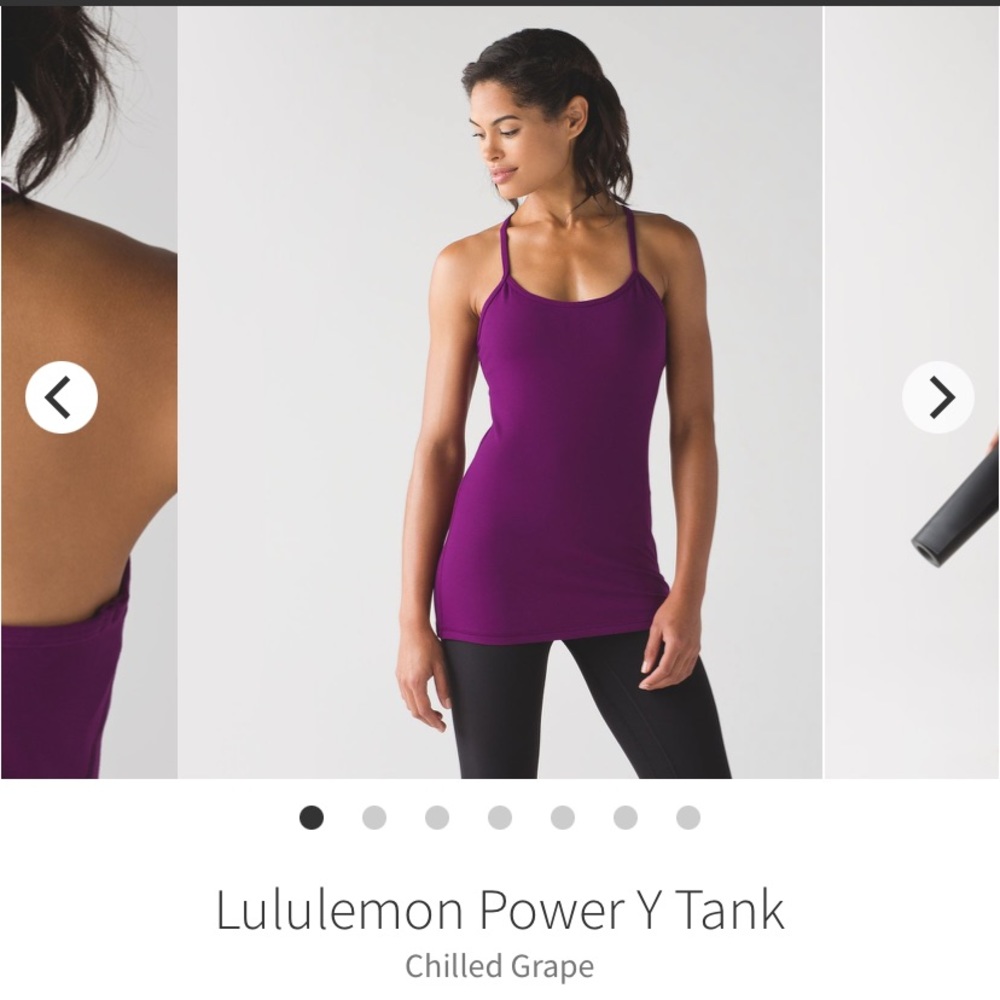 Lululemon Power Y Tank